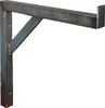 Wall console made of stainless steel 500x500 mm heavy load angle
